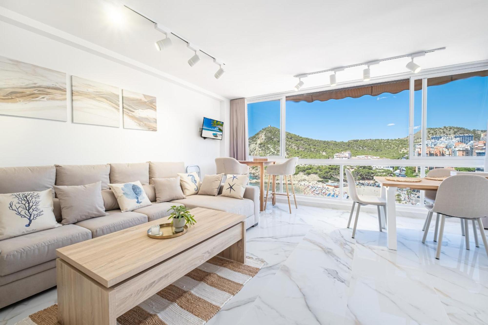 Atalaya Beach Apartments Sea View Finestrat Exterior photo